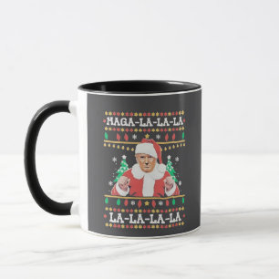 Maga La La Trump Weihnachtsfeierlichkeiten 47. Tasse