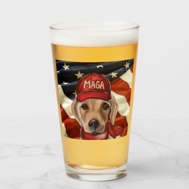 MAGA LABRADOR RETRIEVER GLAS (Vorne (Gefüllt))