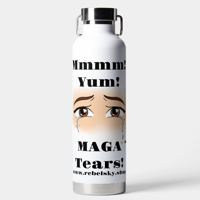 Maga Larmes Bouteille d'eau isolée (Avant)
