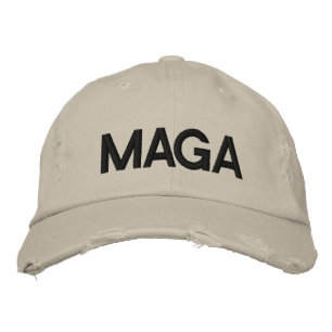 MAGA MACHT AMERIKA WIEDER GROSS BESTICKTE KAPPE