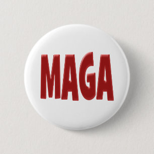 MAGA mit rotem Text Button