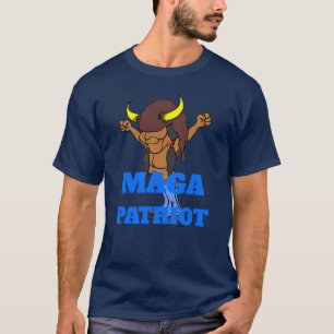 MAGA Patriot ajouter le texte T-shirt