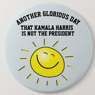MAGA PATRIOT FUNNY ANTIKAMALA BIG-Taste Button