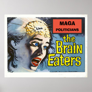 MAGA-Politiker, Lügen, Textposter bearbeiten Poster