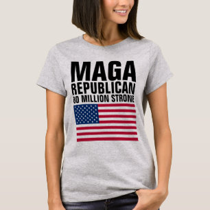 MAGA REPUBLIKANER TRUMP 80 MILLIONEN STARKER T - S T-Shirt