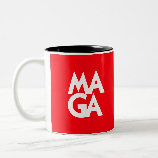 MAGA-Tasse Zweifarbige Tasse (Links)
