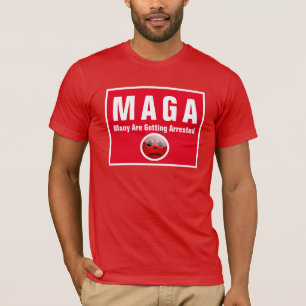 MAGA Viele werden festgenommen, witzig politisch T-Shirt