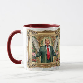 MAGA - Weihnachtsfeier - Winged Trump Tasse
