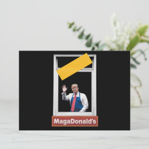 MAGADonald's Trump 2024 Einladung