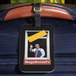 MAGADonald's Trump 2024 Gepäckanhänger<br><div class="desc">MAGADonald's Trump 2024</div>
