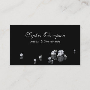 Magasin de bijoux de luxe de diamants - carte de