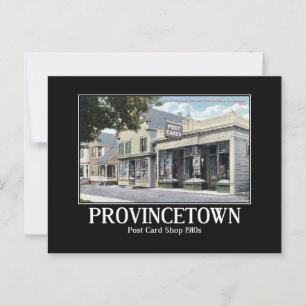 Magasin de cartes postales Provincetown MA 1910