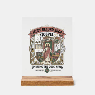 Magasin de disques Jésus Évangile Magasin de disqu