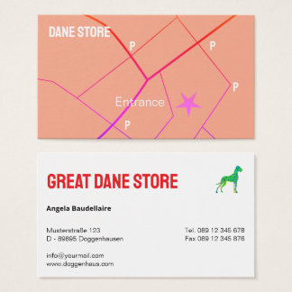 Magasin de Grand Danois personnalisé 