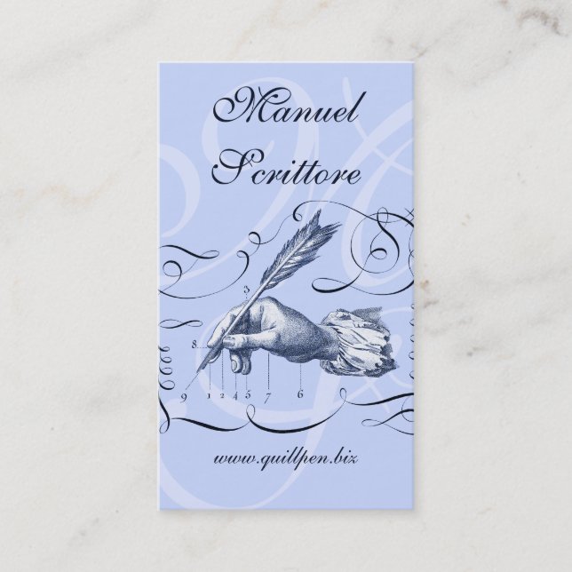 Magasin/librairie élégants de papeterie de carte (Devant)