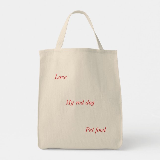 Magasin Sac Fournitures pour animaux (Dos)