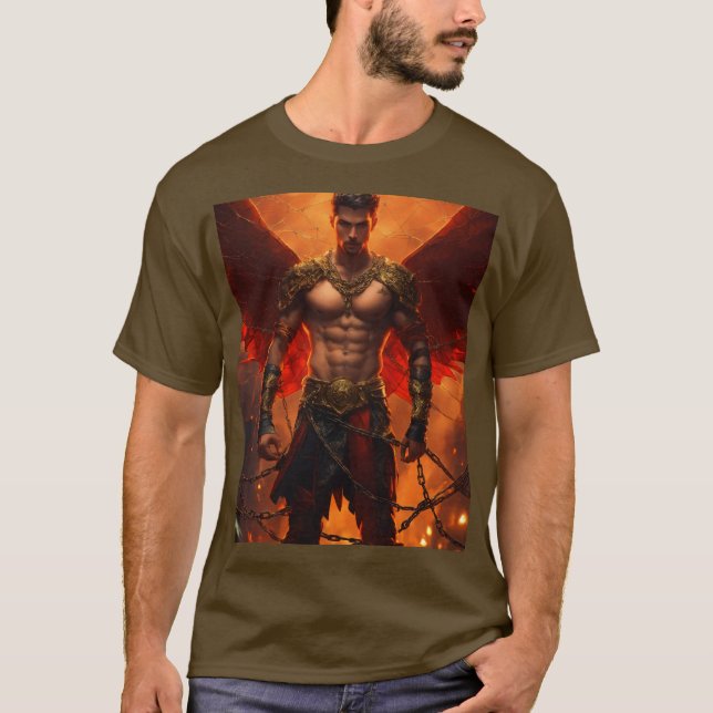 "Magasinez notre mal Hommes T-Shirt Design - foncé (Devant)