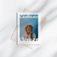 Magazin-Inspirierte Titelseite Fette Abschlussankü