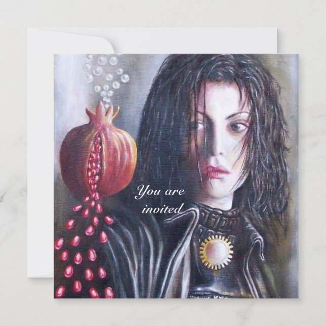 MAGDALEN-Edelstein Rot Einladung (Vorderseite)