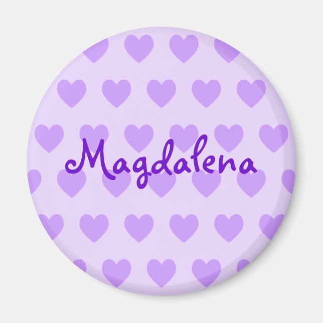 Magdalena im Lila Magnet (Vorne)