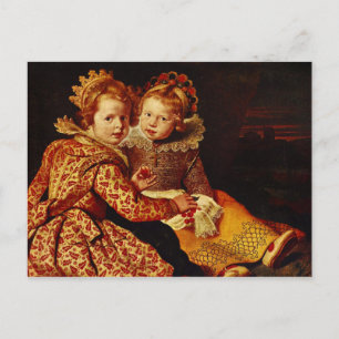 Magdalena und Jan-Baptist de Vos Postkarte