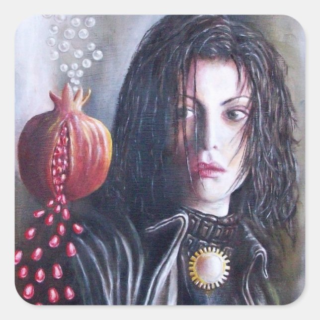 MAGDALENE QUADRATISCHER AUFKLEBER (Vorderseite)