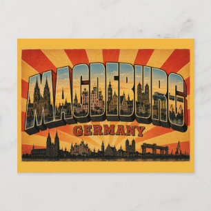 Magdeburger Dom Deutschland Postkarte