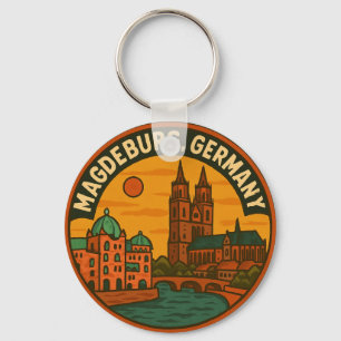 Magdeburger Dom Kunst Schlüsselanhänger