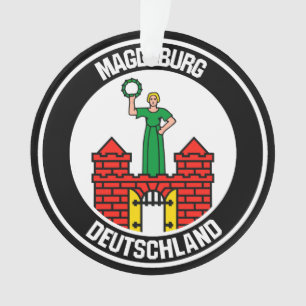 Magdeburger RundEmblem Ornament
