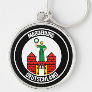 Magdeburger RundEmblem Schlüsselanhänger