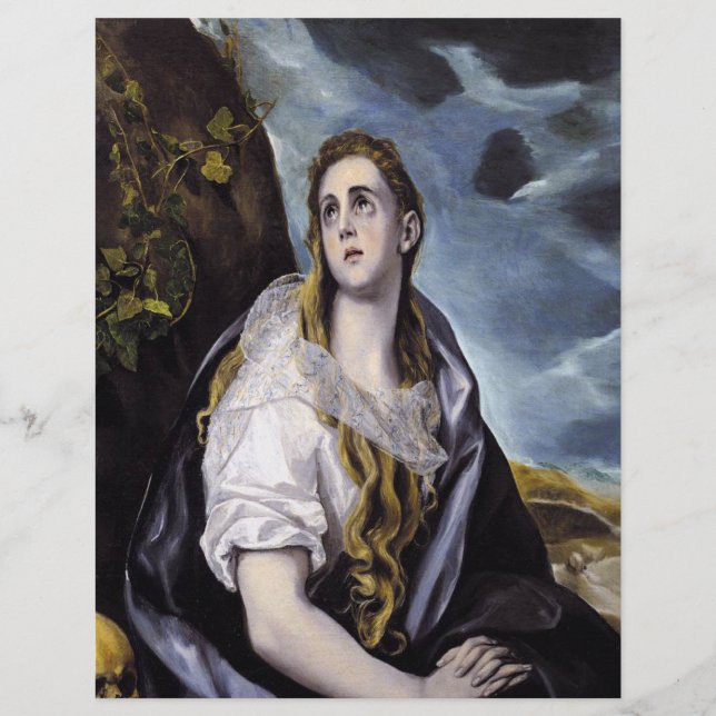 "Magdelene in Penitence" (Vorderseite)