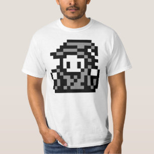 Mage 16x16 Sprite-Pixel-Kunst-T - Shirt