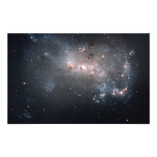 Magellanic zwergartige unregelmäßige Galaxie NGC Fotodruck