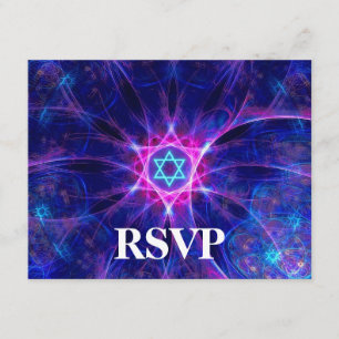 Magen Bet Bar/Bat Mitzvah UAWG RSVP Karte