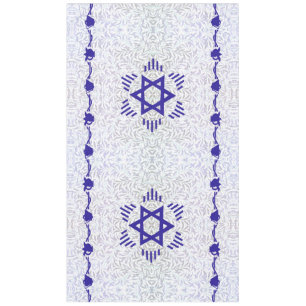 Magen David ~ Bell und Granatapfel Tischdecke