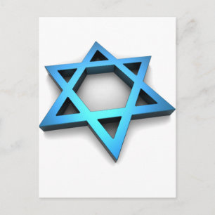 Magen David Postkarte