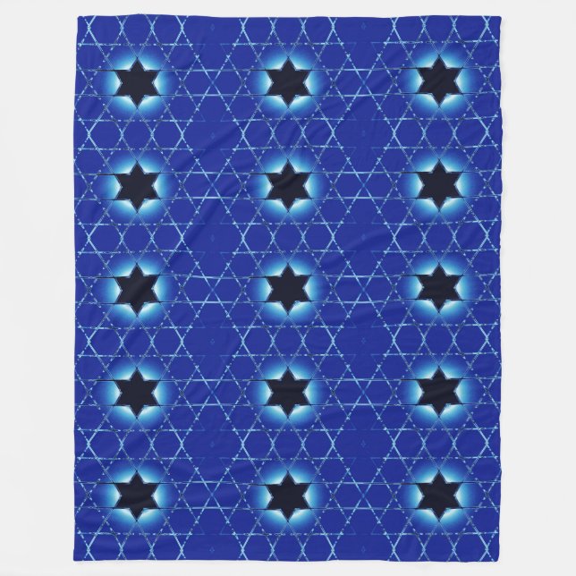 Magen Gimel Fleecedecke (Vorderseite)