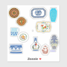 Mägen und Fauna Aufkleber