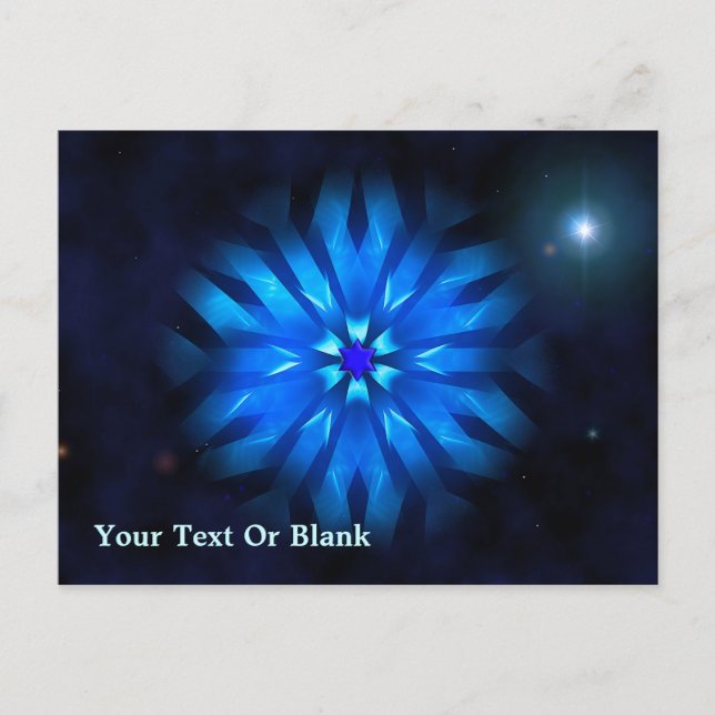 Magen Zayin Postkarte (Vorderseite)