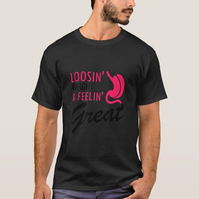 Magenbypass-Krieger für die Magenumgehung-Operatio T-Shirt (Vorderseite)