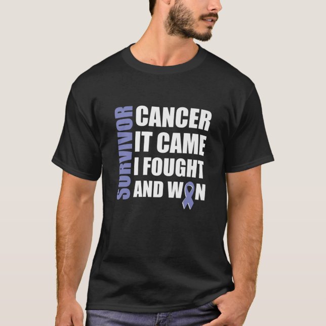 Magenkrebs bekämpft Krebserkrankung T-Shirt (Vorderseite)