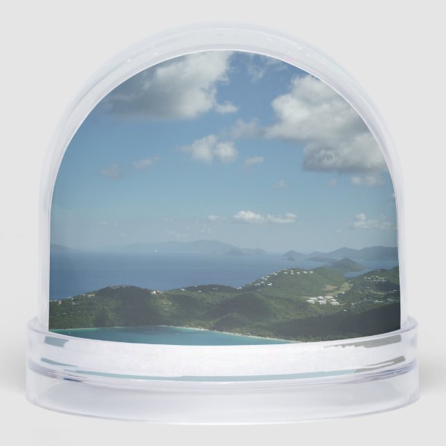 Magens Bay, St. Thomas Beautiful Island Scene Schneekugeln (Vorderseite)