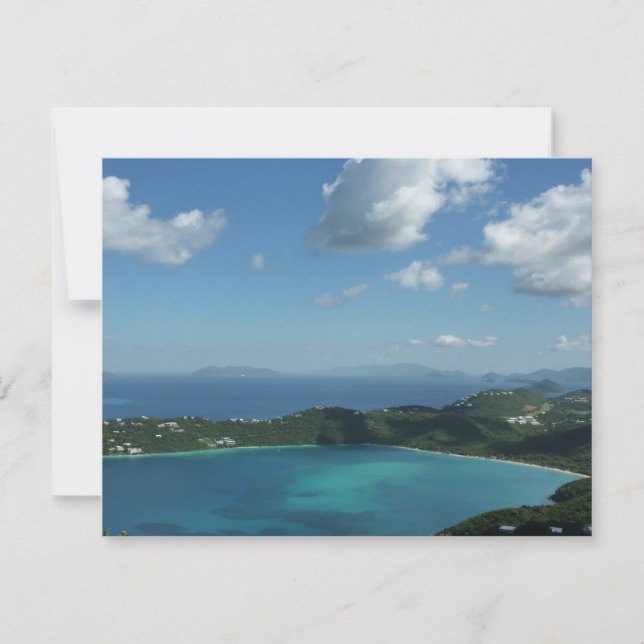 Magens Bay, St. Thomas Schöne Inselszene (Vorderseite)