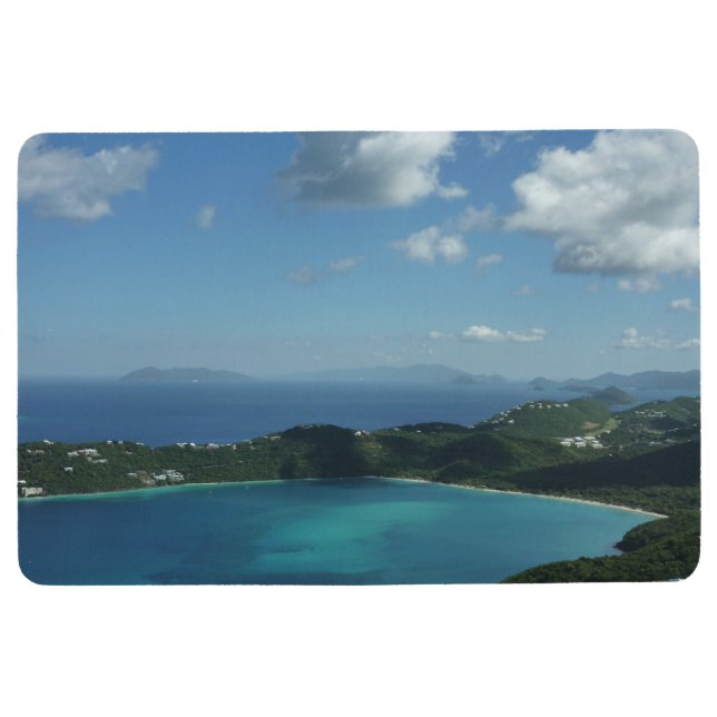 Magens Bay, St. Thomas Schöne Inselszene Bodenmatte (Vorderseite)