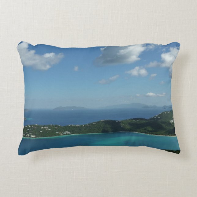 Magens Bay, St. Thomas Schöne Inselszene Dekokissen (Vorderseite)