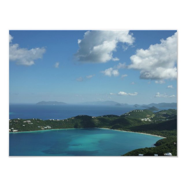Magens Bay, St. Thomas Schöne Inselszene Fotodruck (Vorne)