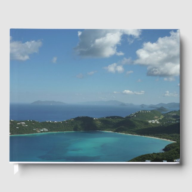 Magens Bay, St. Thomas Schöne Inselszene Gästebuch (Vorderseite)