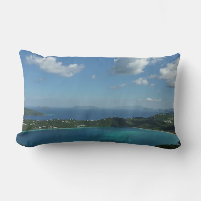 Magens Bay, St. Thomas Schöne Inselszene Lendenkissen (Vorderseite)