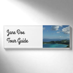 Magens Bay, St. Thomas Schöne Inselszene Namenschild