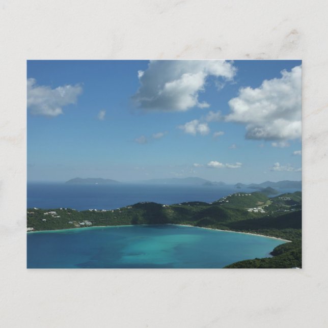 Magens Bay, St. Thomas Schöne Inselszene Postkarte (Vorderseite)